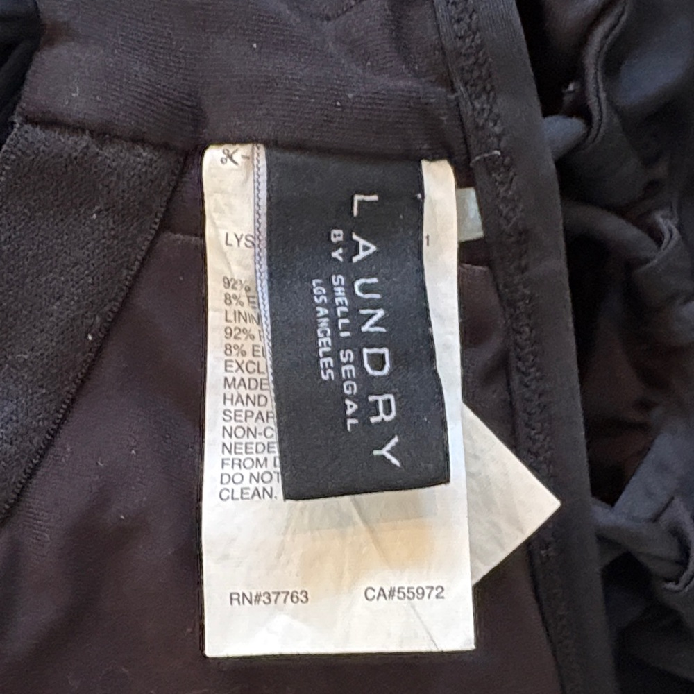 Laundry By Shelli Segal Black One-Piece Swimsuit - Picture 3 of 3